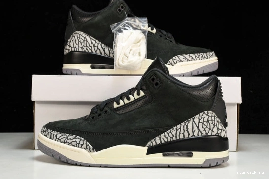 3 Retro CK9246-001 CK9246-001 WMNS “Off Jordan Noir”  1010